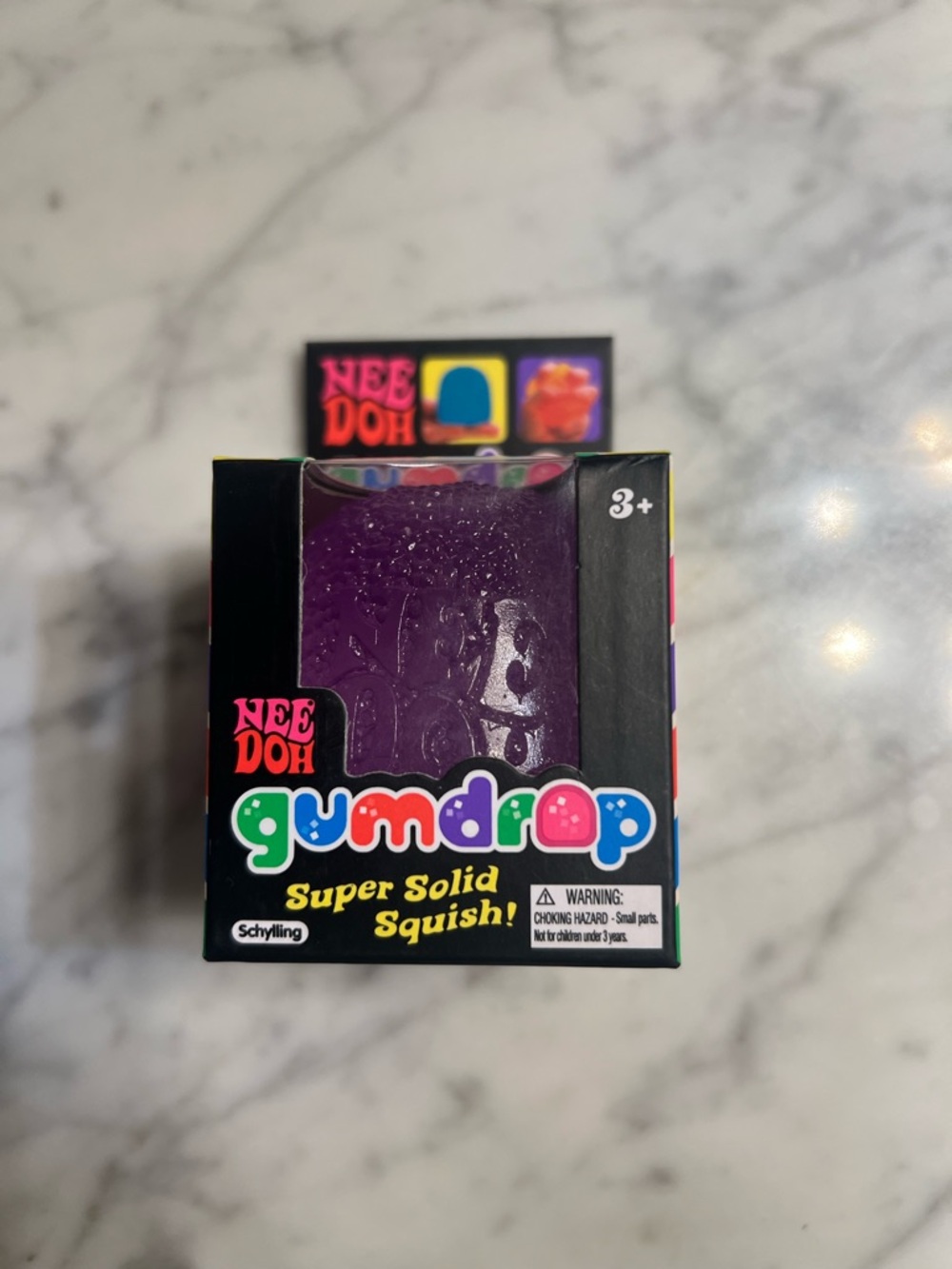 Nee doh Gumdrop Super Solid Squish — Purple